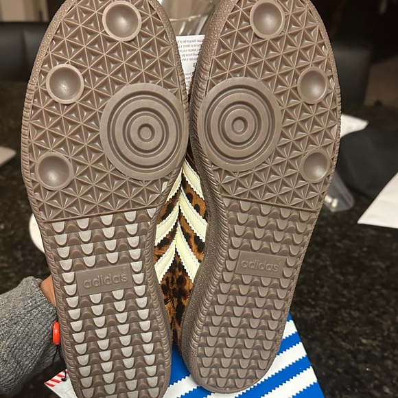 Adidas women Leopard Print Sneakers - Brown and Red - Picture 5 of 7